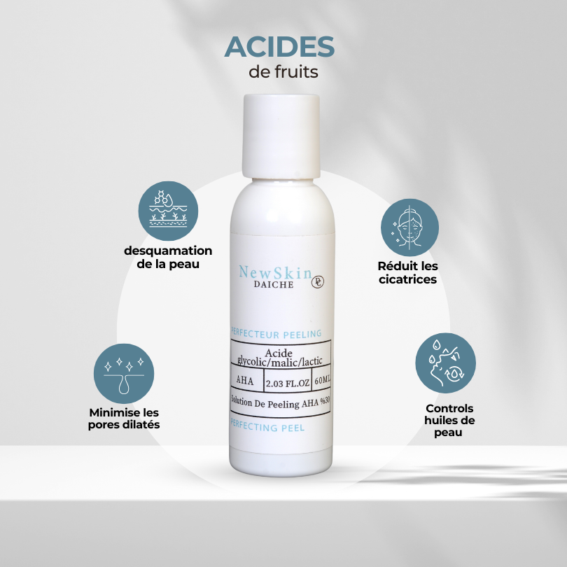 Daiche Acides de Fruits (AHA) – Peau Neuve et Radieuse